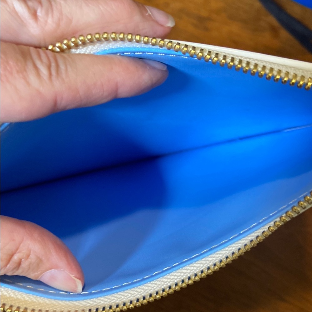 Kate Spade ink Brush PVC Clutch - Picture 3 of 3